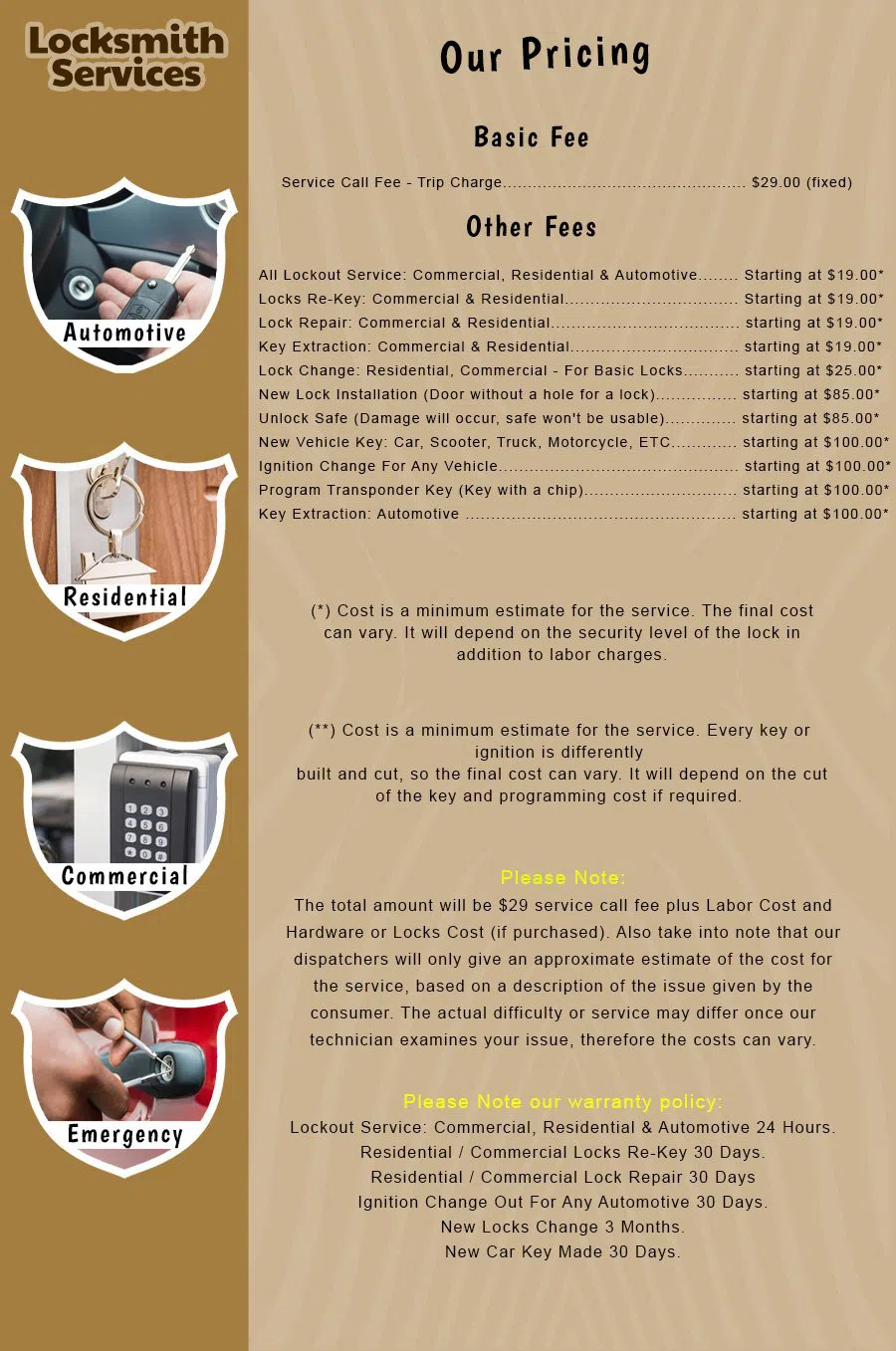 Cortez FL Lock Key Store Cortez, FL 941-212-0242